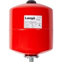 Langå trykkekspansjonstank 19L, Ø270x385 mm, oppvarming