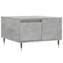 vidaXL Salongbord betonggrå 55x55x36,5 cm konstruert tre