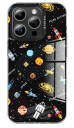 INCOVER iPhone 15 Pro Pixel Series Håndverker Deksel m. Pikselert Print - Svart