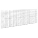 vidaXL Gabion med 5 mm tråd og 10x10 cm mesh 550x20x200 cm