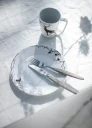 Wik & Walsøe Alveskog Middagstallerken 21 cm Hvit Porselen