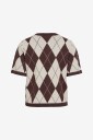 Vila   Kardigan Vitif O Neck 2/4 Knit Cardigan   Brun