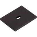 Ansell Lighting endehette med hull 26x21,3 mm svart