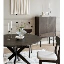 Rowico Home Calverton Spisebord Ø120 - Brun