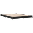  Sengeramme svart 135x190 cm konstruert tre og metall 8721012986879