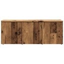  TV-benk gammelt tre 80x34x30 cm konstruert tre 8721158435378