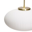 Hübsch Serene Taklampe Ellipse Hvit