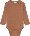 Petit Piao Body I/e   PPStone   Råhud   Petit Piao   62   Langermet Body   Brun