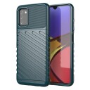 INCOVER Samsung Galaxy A03s Thunder Series Twill Plastbakdeksel - Grønn