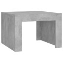 vidaXL Salongbord betonggrå 50x50x35 cm sponplate