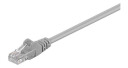 CAT 5e patch cable U/UTP grey 15 m