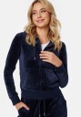 Juicy Couture Robertson Velour Zip - Night Sky