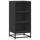  Skjenk svart 35,5x35x76 cm konstruert tre og metall 8721102840081