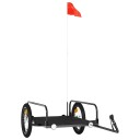  Sykkelhenger svart 126x63x34 cm jern