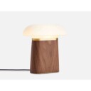 Woud - Nova Bordlampe Walnut/Opal Woud