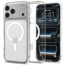 Spigen Ultra Hybrid MagSafe-deksel for iPhone 17 Pro - Gjennomsiktig Hvit
