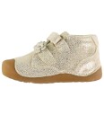 Bundgaard Babysko - Petit Flower - Ivory Glitter - Bundgaard - 20 - Sko Beige Brun Gull