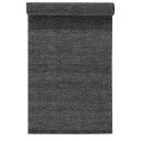 Scandi Living Lea ullteppe svart 80x240 cm