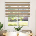  Sebragardin sandbrun 135x150 cm stoff bredde 130,9 polyester