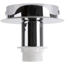 Slv Fenda Enkel Taklampe U/skjerm E27 Krom