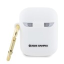 Hello Kitty Hka23dkhsh Airpods 1/2 Cover White/White Silicone 3D Kitty Head