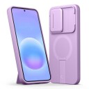 Tech-Protect Kevlar Aura MagSafe-etui til Samsung Galaxy A57 Lilla