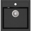 Lavabo Jupiter 50 kjøkkenvask 49x51 cm, antrasitt