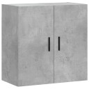 vidaXL Veggskap betonggrå 60x31x60 cm konstruert tre