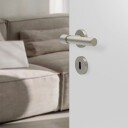 Dørhåndtak Beslag Design Helix 200 Plain med Nøkkelskilt