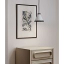 Belid Belle Pendel Ø15 Glossy White/Glossy Black
