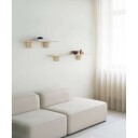 Normann Copenhagen   Stein Hylle L80 Travertine   Lampemesteren