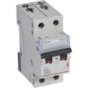 Legrand 5 stk TX³ MCB automatsikring B10 2P 2M 6/6kA