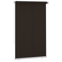 vidaXL Utendørs rullegardin 145 (B) x 230 (H) cm brun HDPE