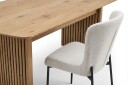 Richeto Spisegruppe Eik 240 cm med 6 Elsie Spisestoler - Eik/Hvit