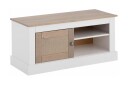 Lanseria TV benk 95 cm   Hvit / Grå
