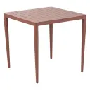 Brafab Bigby spisebord 76x76 cm Zin Red