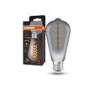 Ledvance 1906 edison røykspiralfil 360lm 7,8W/818 E27 dim