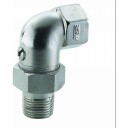 Frese 1/2" Vinklet Radiatorkobling med Avstengningsventil