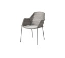 Cane-line Breeze stol Taupe Brun
