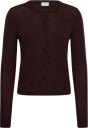 Kaffe Dame Strikkevarer Brun XS,