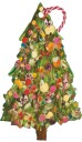 Gavemerkelapper 6pk Exquisite Evergreen