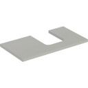 GEBERIT ONE bordplate 900x470x30mm utskjæring for høytrykkspumper i skål
