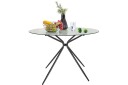 Kingsnorth Spisebord Rundt 110 cm - Svart