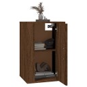 vidaXL Vegghengt TV-benk brun eik 40x34,5x60 cm 8720845667795