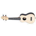 Ortega Guitars Ortega K2-Map-L Keiki Soprano Ukulelepakke, Maple, Lefthand