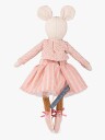 Moulin Roty Ballerina Mouse - Anna 28 Cm - Pink - 28 CM