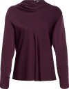 Ahlvar Gallery Ayumi Silk Blouse   BURGUNDY   L