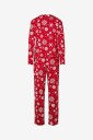 pieces   Pysjsett pcNaya Xmas LS Nightwear Set Jrs   Rød
