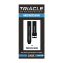 TRIACLE CLASSIC BAND GARMIN QUICKFIT 22 MM, SVART