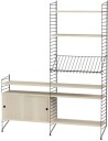String stue ask & sort Kombinasjon K
